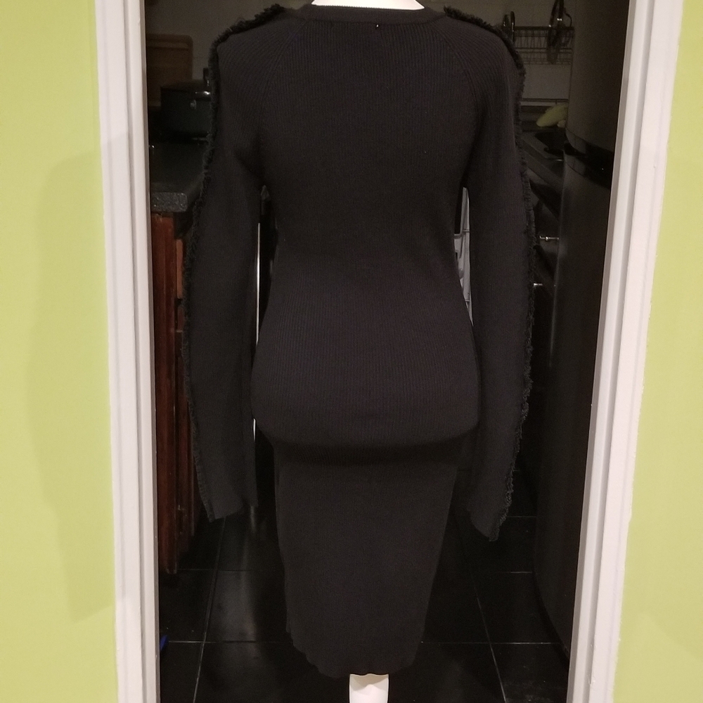 NWT Form Fitting Midi Sweater Dress - Picture 2 of 3